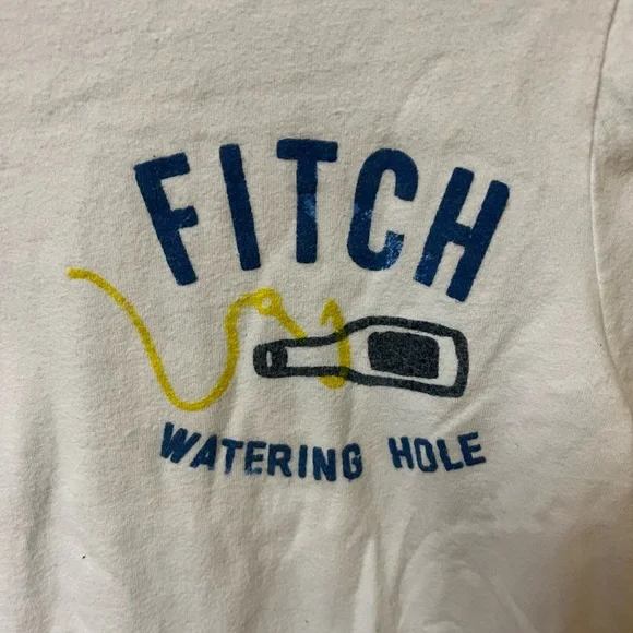 Abercrombie & Fitch Men’s Muscle TShirt The Watering Hole Y2K - Picture 4 of 9